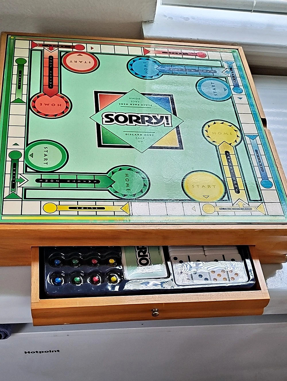 Wooden Board Game Set